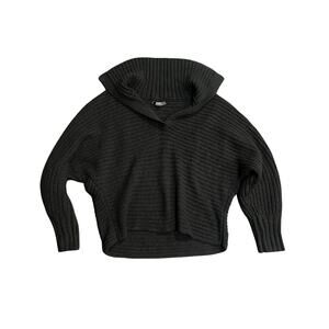 Hera Collection Women's Knit Wide Collar Style Chunky Oversized Size Large